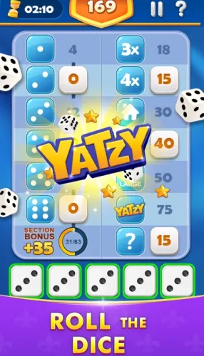 Yatzy Cash screen shot 1